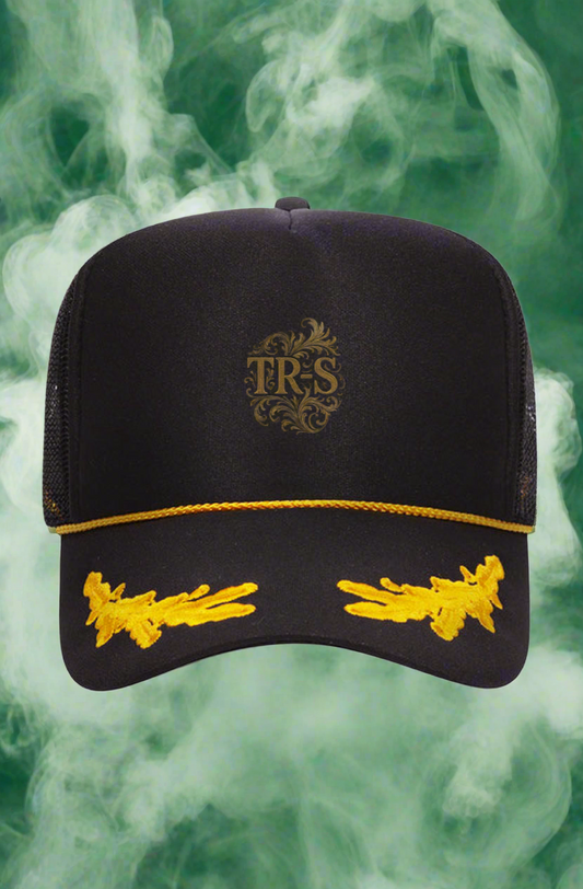 Logo Gold Leaf Crown Trucker Hat