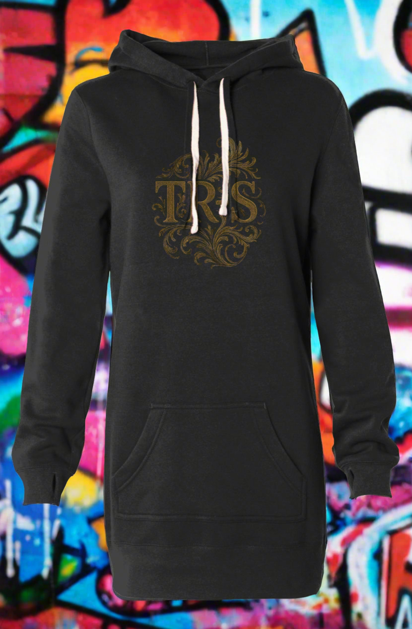 Hooded Sweatshirt Dress