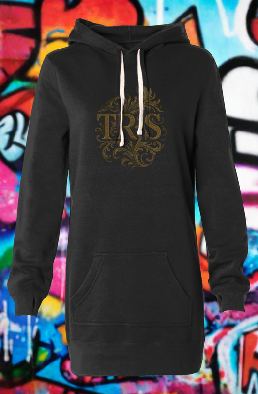 Hooded Sweatshirt Dress