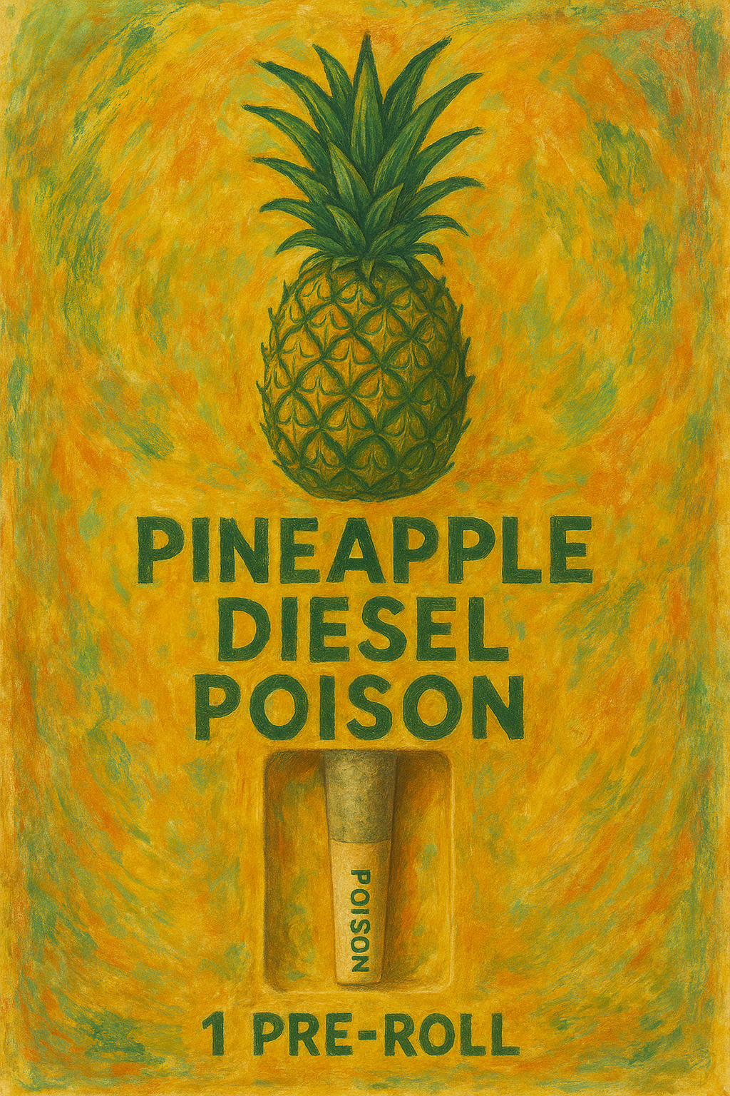 Pineapple Dieseel Poison Pre Roll