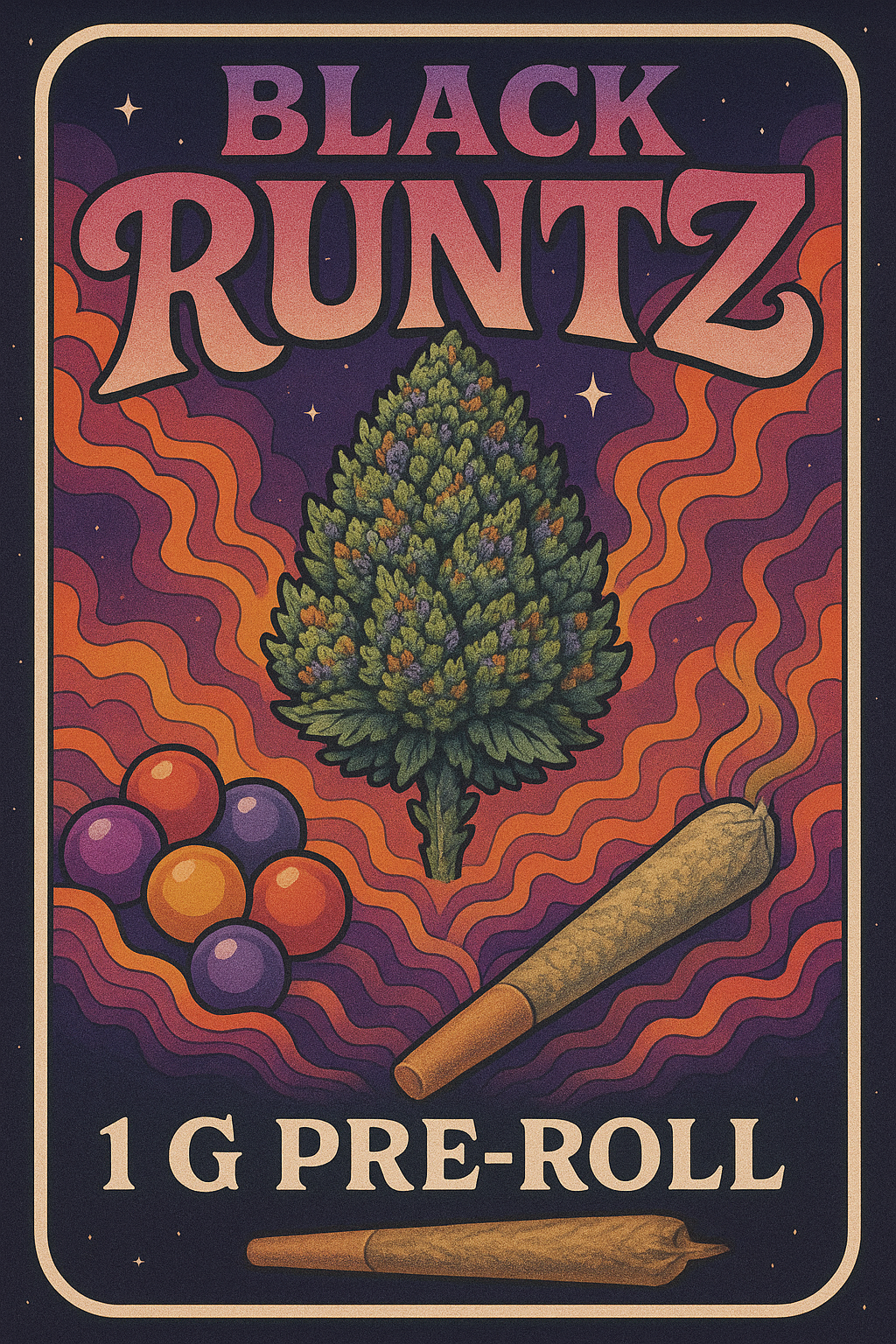 Black Runtz Pre Roll (1 pack)