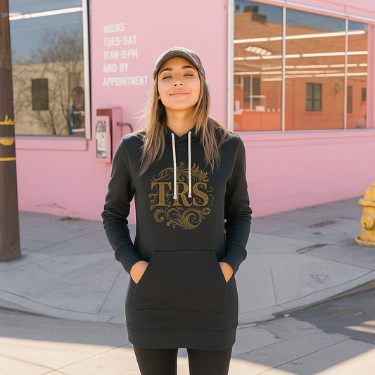 Hooded Sweatshirt Dress