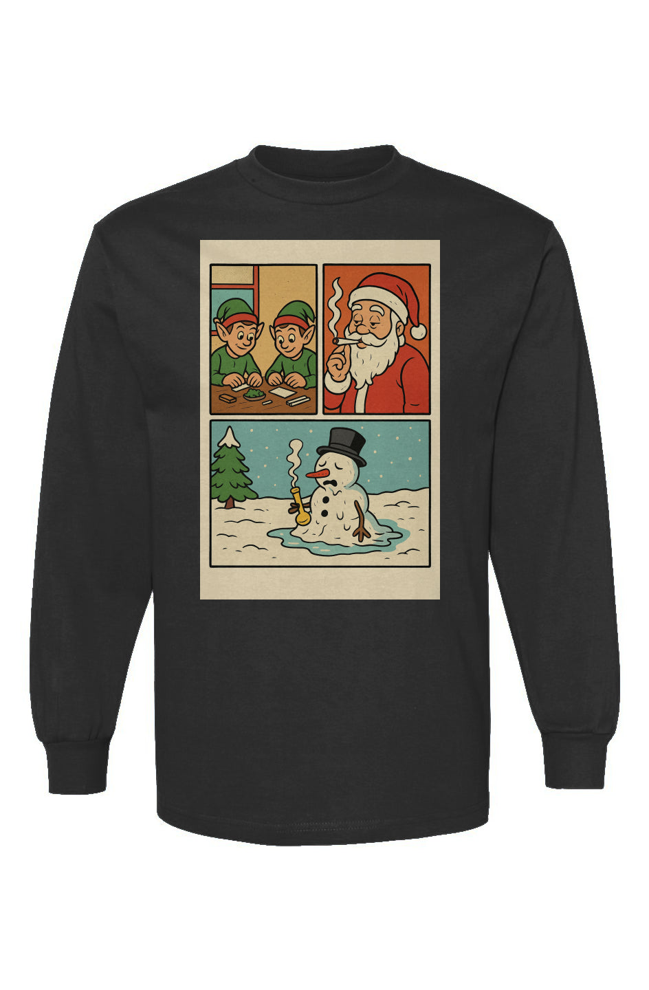 X-Mas 2025 Unisex Heavyweight Cotton Long Sleeve