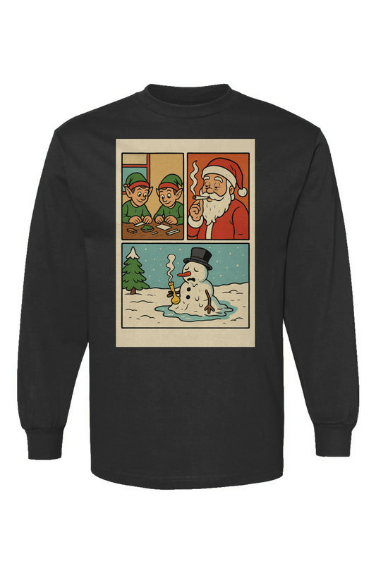 X-Mas 2025 Unisex Heavyweight Cotton Long Sleeve