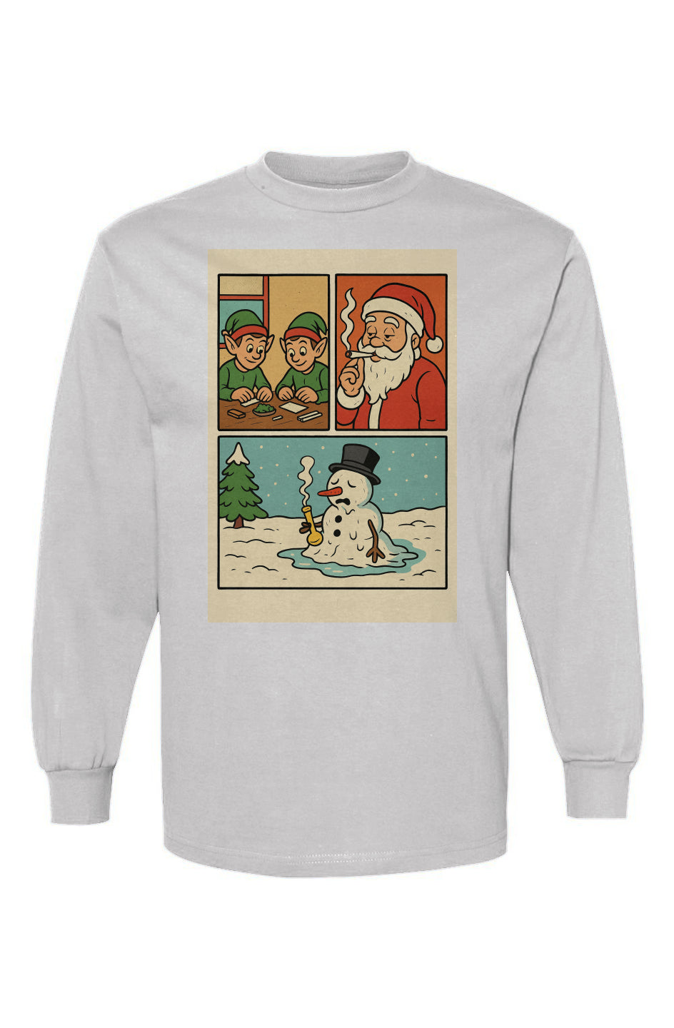 X-Mas 2025 Unisex Heavyweight Cotton Long Sleeve
