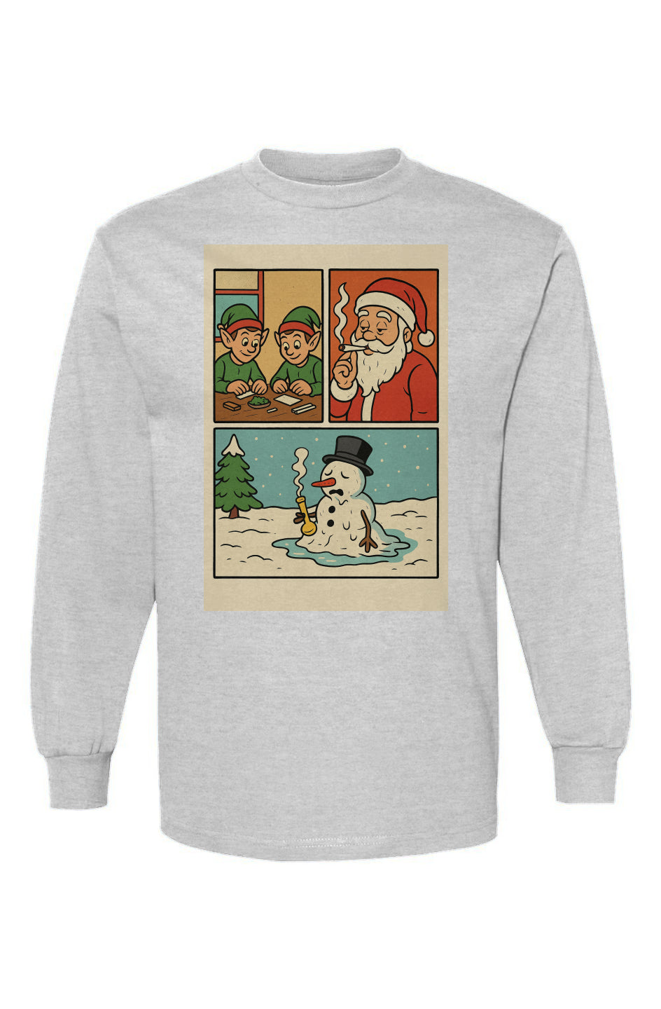 X-Mas 2025 Unisex Heavyweight Cotton Long Sleeve