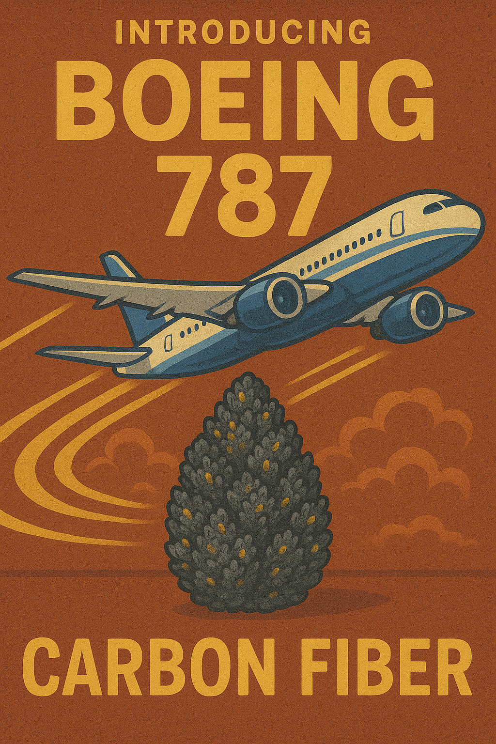 Boeing 787 Flower